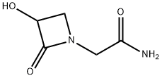 1-Azetidineacetamide,3-hydroxy-2-oxo-(9CI) Structure