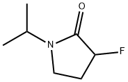 2-Pyrrolidinone,3-fluoro-1-(1-methylethyl)-(9CI) Structure