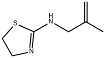 2-Thiazolamine,4,5-dihydro-N-(2-methyl-2-propenyl)-(9CI) Structure