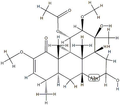 NIGAKIHEMIACETAL-D Struktur