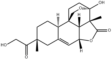 (3S)-3a,5aα,7,8,9,10,10aβ,10cα-Octahydro-3-hydroxy-8β-hydroxyacetyl-3aα,8-dimethyl-4H-3,10bβ-ethano-1H,3H-benzo[h]furo[4,3,2-de]-2-benzopyran-4-one Structure