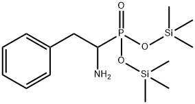 Bis(trimethylsilyl)=(1-amino-2-phenylethyl) phosphonate 结构式