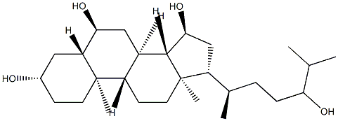 5α-Cholestane-3β,6α,15α,24-tetraol|