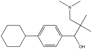 4-Cyclohexyl-α-[1,1-dimethyl-2-(dimethylamino)ethyl]benzyl alcohol|