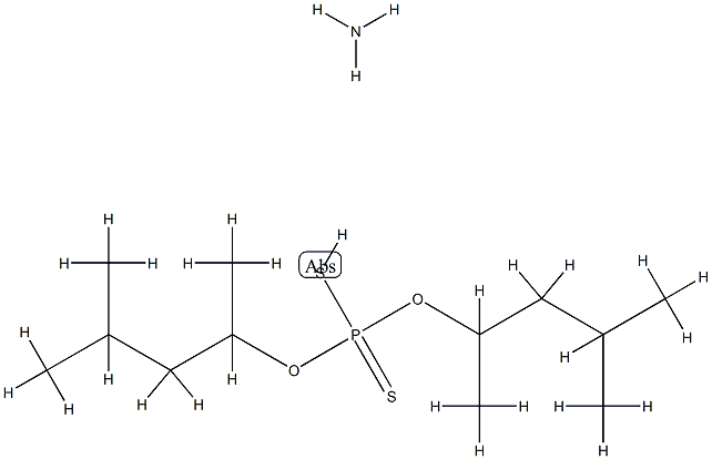 bis(4-methylpentan-2-yloxy)-sulfanyl-sulfanylidene-phosphorane,5324-36-7,结构式