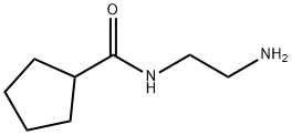 N-(2-aminoethyl)cyclopentanecarboxamide Structure