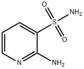3-Pyridinesulfonamide,2-amino-(9CI) 结构式