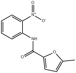 2-Furancarboxamide,5-methyl-N-(2-nitrophenyl)-(9CI) Struktur