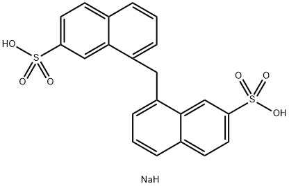 8,8'-Methylenebis(2-naphthalenesulfonic acid sodium) salt Structure