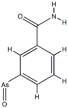 3-arsenosobenzamide Structure