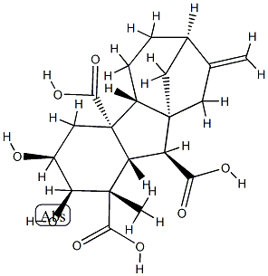 54605-43-5 2β,3β-Dihydroxy-1β-methyl-8-methylenegibbane-1α,4aα,10β-tricarboxylic acid