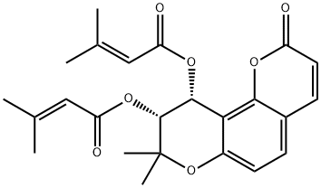Disenecioyl-cis-Khellactone Structure