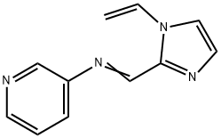 3-Pyridinamine,N-[(1-ethenyl-1H-imidazol-2-yl)methylene]-(9CI)|
