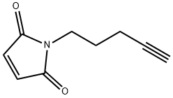 1H-Pyrrole-2,5-dione,1-(4-pentynyl)-(9CI) Struktur