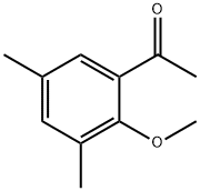 3,5-Dimethyl-2-methoxyacetophenone Struktur