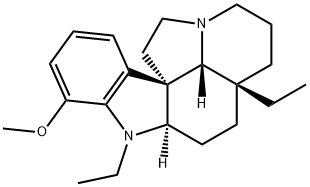 1-Ethyl-17-methoxyaspidospermidine,5523-58-0,结构式