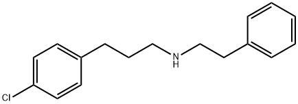 4-Chloro-N-phenethylbenzenepropan-1-amine,55255-78-2,结构式