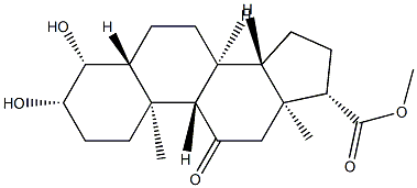 55282-39-8 3β,4β-Dihydroxy-11-oxo-5α-androstane-17β-carboxylic acid methyl ester