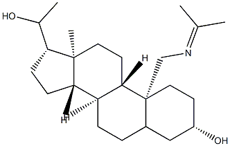 19-[(1-Methylethylidene)amino]pregnane-3β,20-diol|