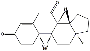 (9β)-Estr-4-ene-3,7-dione Struktur