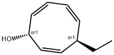 2,4,7-Cyclooctatrien-1-ol, 6-ethyl-, (1R,6R)-rel- (9CI) Structure