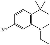 7-Quinolinamine,1-ethyl-1,2,3,4-tetrahydro-4,4-dimethyl-(9CI),561297-85-6,结构式