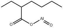 (2-ethylhexanoato-O)oxoaluminium 结构式