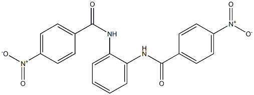 4-nitro-N-[2-({4-nitrobenzoyl}amino)phenyl]benzamide Structure