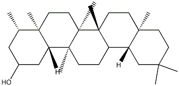 D:A-Friedooleanan-2-ol Structure