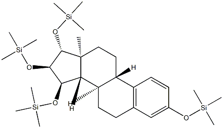 3,15α,16α,17β-Tetrakis(trimethylsiloxy)estra-1,3,5(10)-triene Struktur