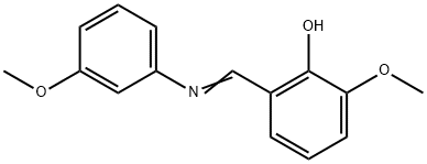 2-methoxy-6-{[(3-methoxyphenyl)imino]methyl}phenol|