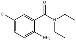 2-amino-5-chloro-N,N-diethylbenzamide, 573692-57-6, 结构式