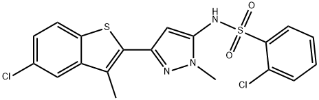 RNA Polymerase III Inhibitor, 577784-91-9, 结构式