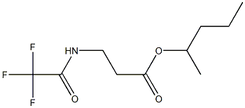 N-(Trifluoroacetyl)-β-alanine 1-methylbutyl ester|