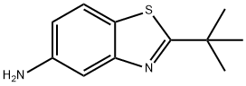 5-Benzothiazolamine,2-(1,1-dimethylethyl)-(9CI),58460-12-1,结构式