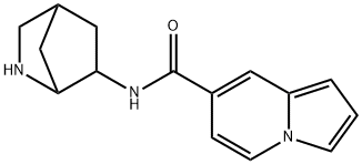 7-Indolizinecarboxamide,N-2-azabicyclo[2.2.1]hept-6-yl-(9CI) Structure