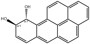 BENZO(A)PYRENE-9,10-DIHYDRODIOL Structure