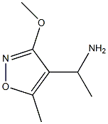 4-Isoxazolemethanamine,3-methoxy--alpha-,5-dimethyl-(9CI)|