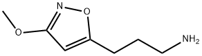 5-Isoxazolepropanamine,3-methoxy-(9CI),58893-41-7,结构式