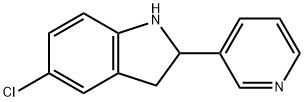 1H-Indole,5-chloro-2,3-dihydro-2-(3-pyridinyl)-(9CI)|