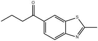 1-Butanone,1-(2-methyl-6-benzothiazolyl)-(7CI,8CI),5935-95-5,结构式