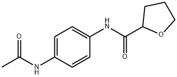 2-Furancarboxamide,N-[4-(acetylamino)phenyl]tetrahydro-(9CI) Structure