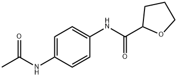 2-Furancarboxamide,N-[4-(acetylamino)phenyl]tetrahydro-(9CI) 结构式