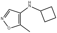 4-Isoxazolamine,N-cyclobutyl-5-methyl-(9CI) Struktur