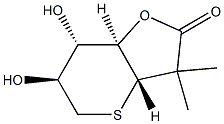601495-42-5 D-gulo-Heptonic acid, 2,3,7-trideoxy-3,7-epithio-2,2-dimethyl-, gamma-lactone (9CI)