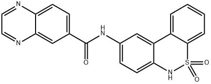 603093-61-4 6-Quinoxalinecarboxamide,N-(5,5-dioxido-6H-dibenzo[c,e][1,2]thiazin-9-yl)-(9CI)