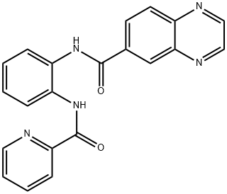 6-Quinoxalinecarboxamide,N-[2-[(2-pyridinylcarbonyl)amino]phenyl]-(9CI)|