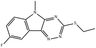 603948-08-9 5H-1,2,4-Triazino[5,6-b]indole,3-(ethylthio)-8-fluoro-5-methyl-(9CI)