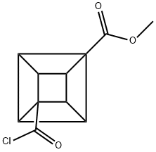 methyl 4-(chlorocarbonyl)cubane-1-carboxylate(WXG01537) Struktur