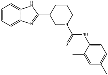 606089-79-6 1-Piperidinecarbothioamide,3-(1H-benzimidazol-2-yl)-N-(2,4-dimethylphenyl)-(9CI)